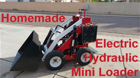 diy electric skid steer|homemade skid steer attachments video.